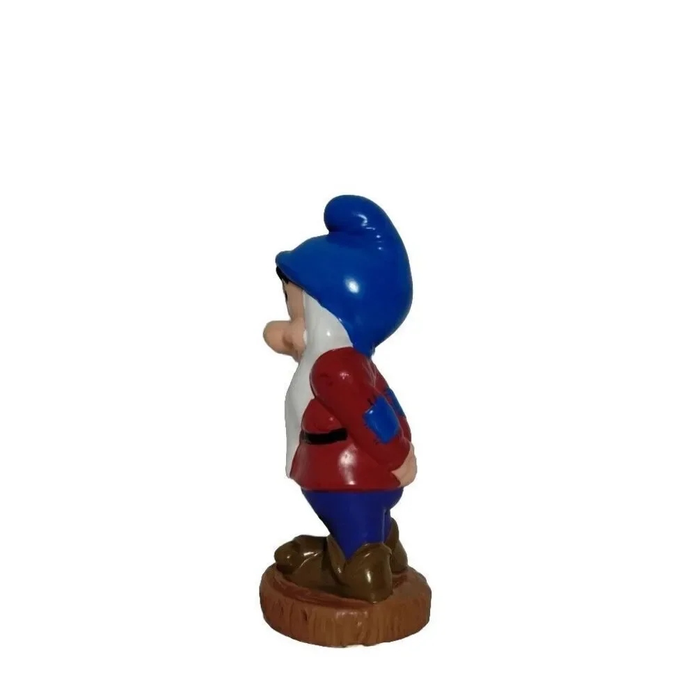 Disney's Snow White & The Seven Dwarfs Figure Vintage Rubber Toy‎ BASHFUL 5.5